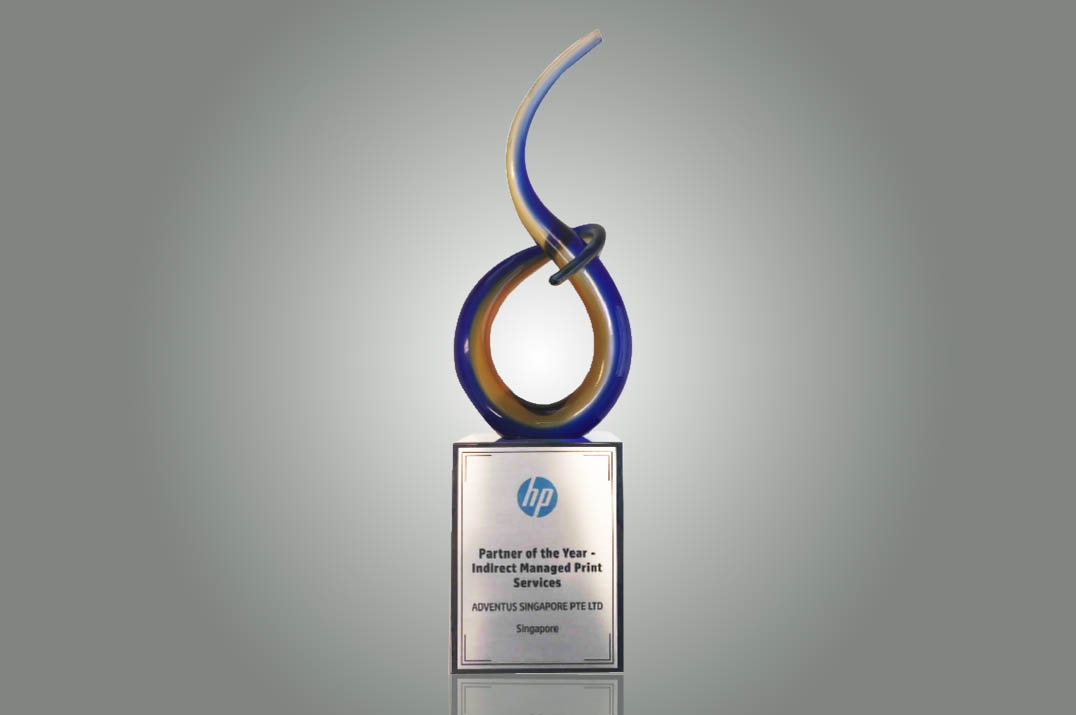 HP Partner Of The Year – Indirect Managed Print Services 2016