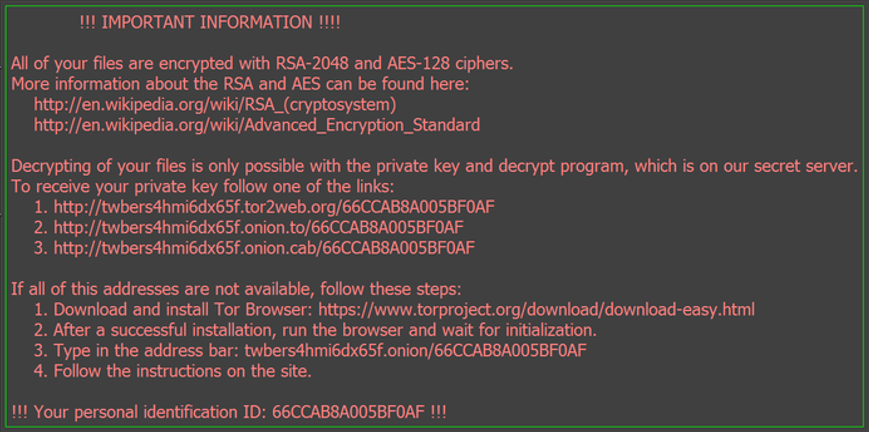 What is Locky ransomware