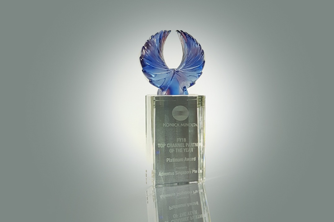Konica Minolta FY18 Top Channel Partner Of The Year