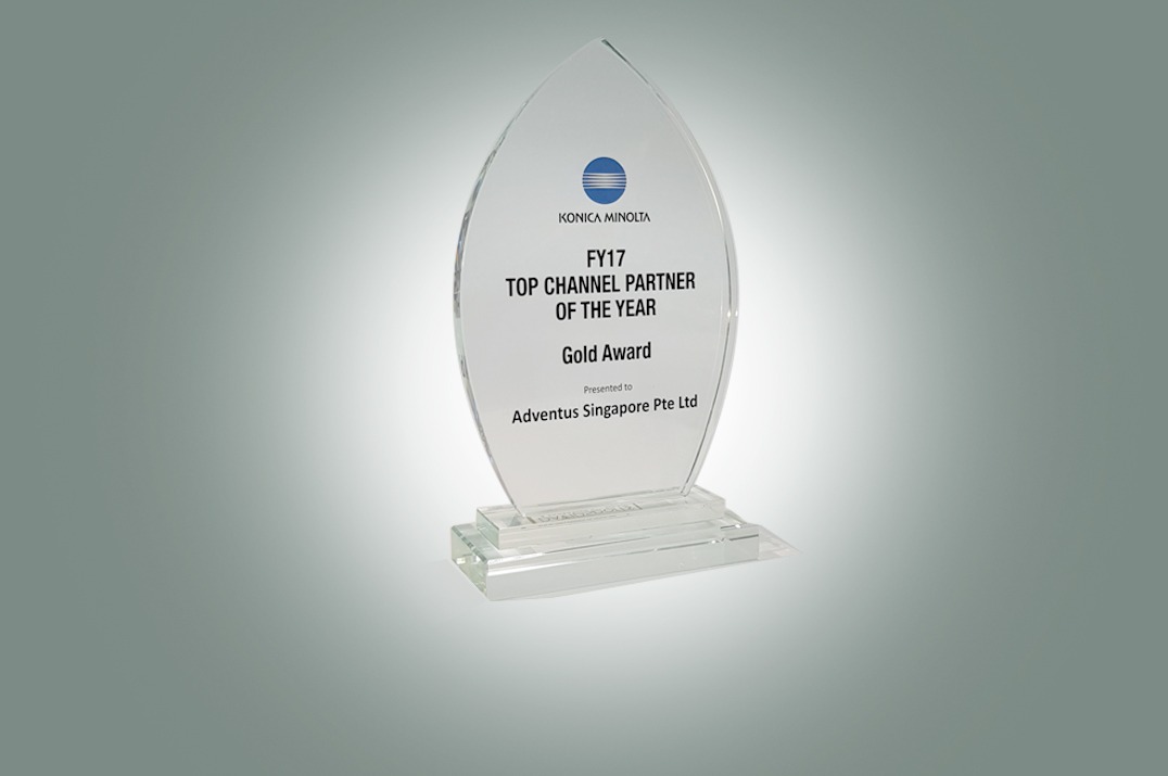 Konica Minolta FY17 Top Channel Partner Of The Year